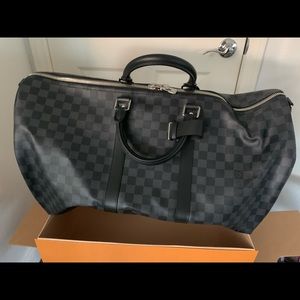 Louis Vuitton Keepall 55 Damier Graphite